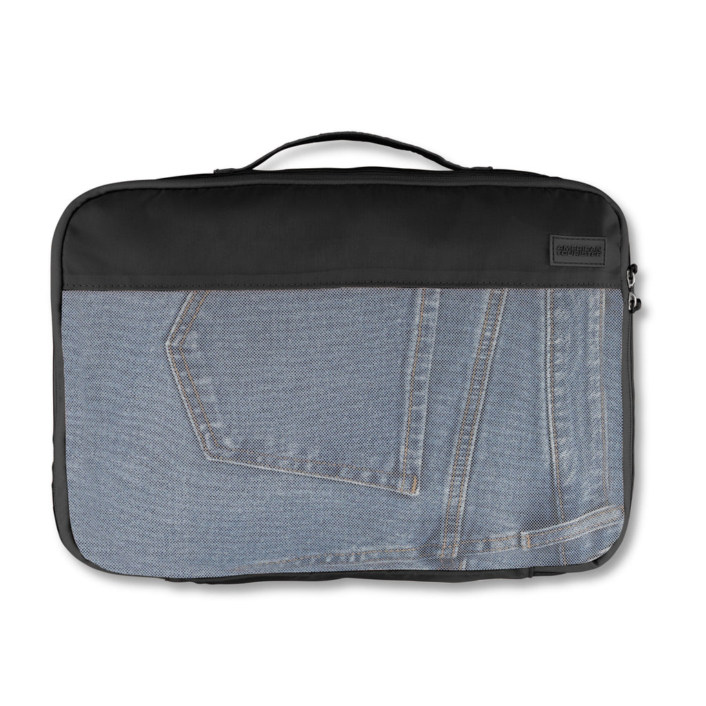 American Tourister Stratum 3.0 6 Piece Packing Cubes in the color Black.