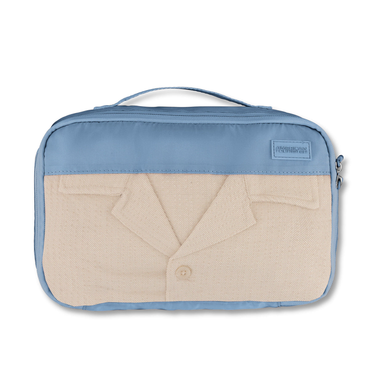 American Tourister Stratum 3.0 6 Piece Packing Cubes in the color Elemental Blue.