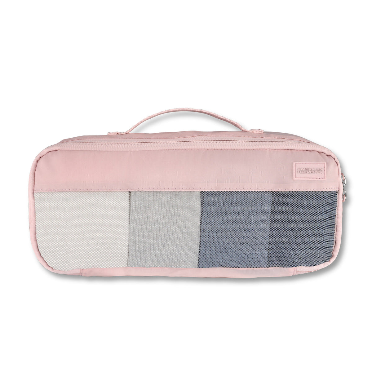 American Tourister Stratum 3.0 6 Piece Packing Cubes in the color Pink Blush.