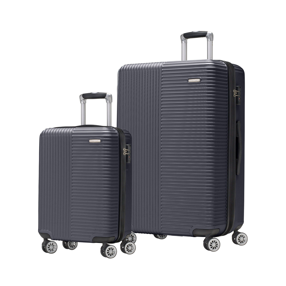 Samsonite Trek 2 Piece Set in the color Charcoal.