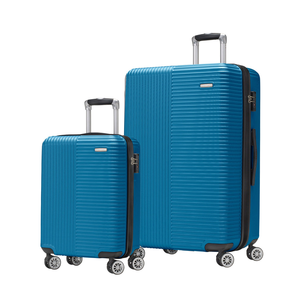 Samsonite Trek 2 Piece Set in the color Blue Dream.