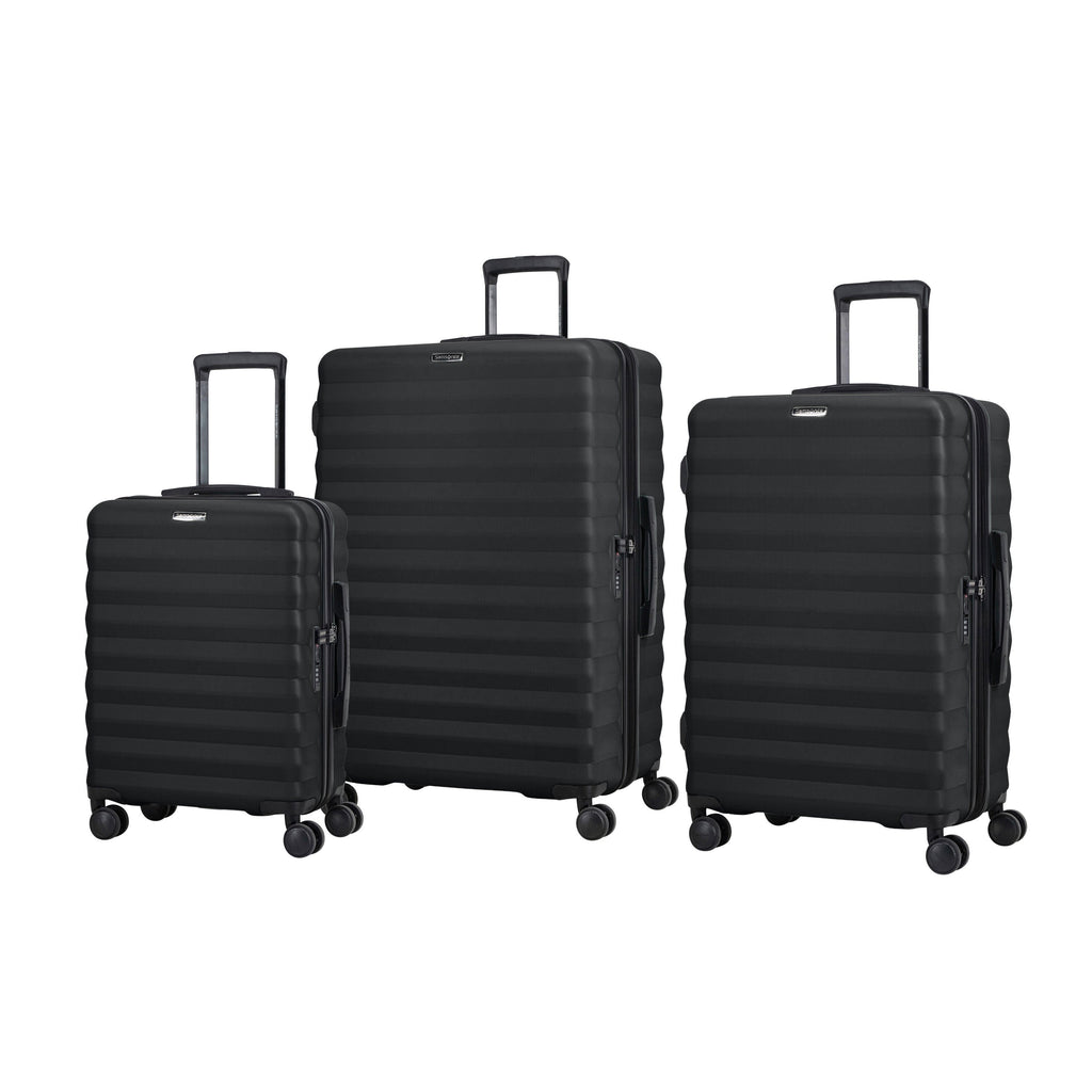 Samsonite Xion Pro 3 Piece Set in the color Black.