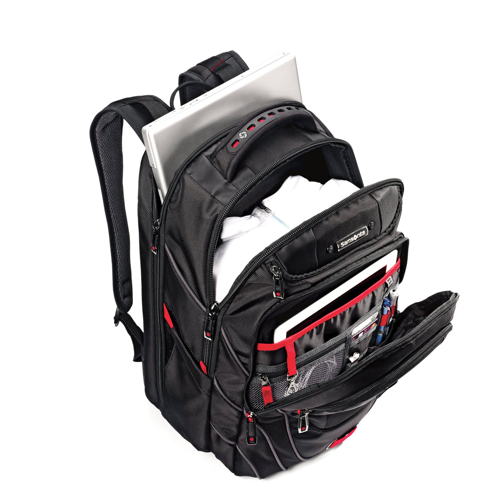 Samsonite Tectonic 2 Laptop Backpack PerfectFit™ in the color Black/Red.