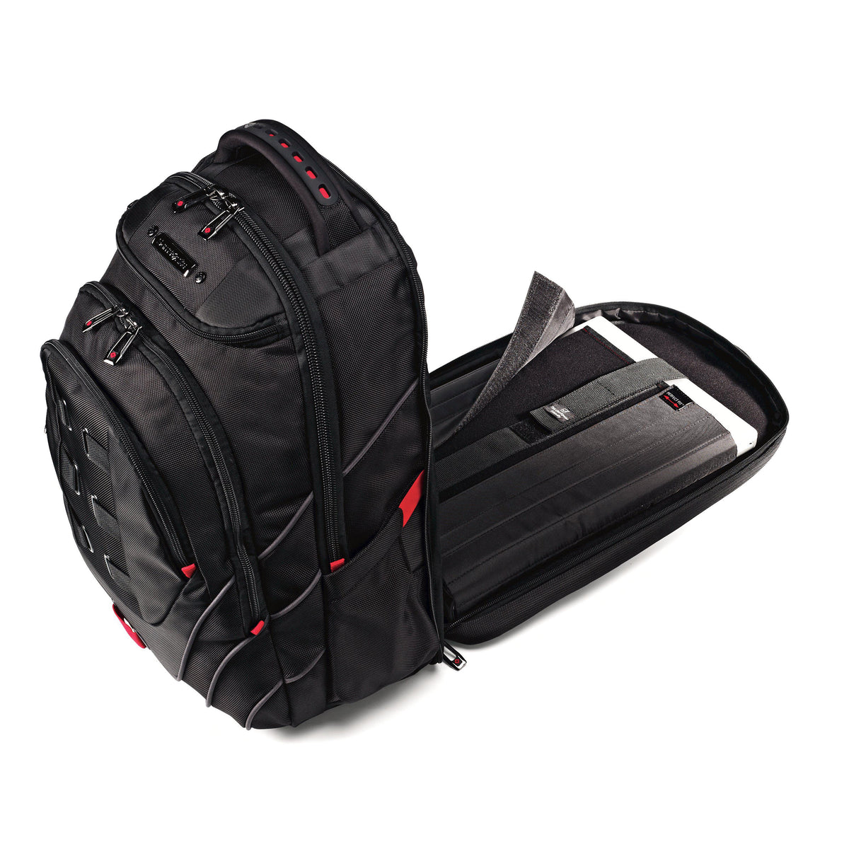 Samsonite Tectonic 2 Laptop Backpack PerfectFit™ in the color Black/Red.