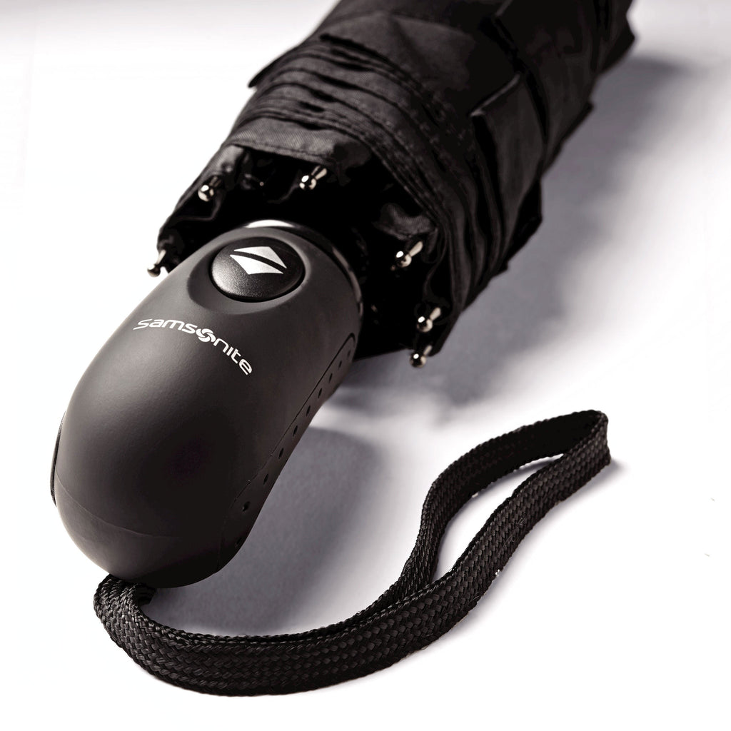 Samsonite Travel Accessories Umbrellas Windguard Auto Open/Close in the color Black.