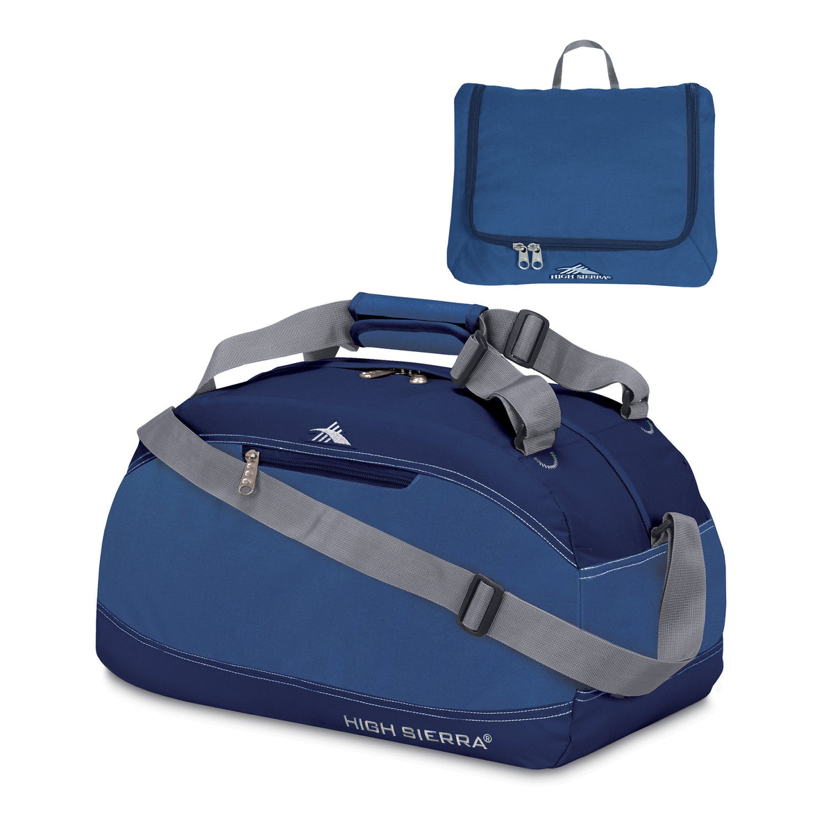 High Sierra Pack-N-Go 20" Convertible Duffle in the color Pacific/Blue Velvet.