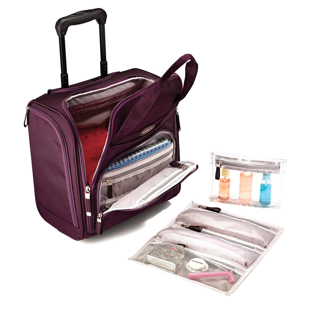 Samsonite Travel Cases Wheeled Underseater - Small in the color Purple.