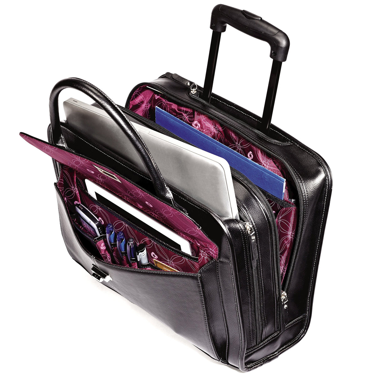 Samsonite Ladies Wheeled Business Mobile Office in the color Black.