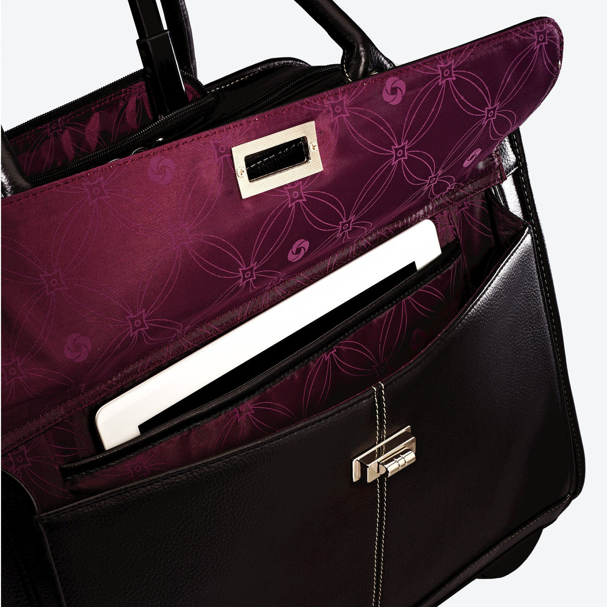Samsonite Ladies Wheeled Business Mobile Office in the color Black.