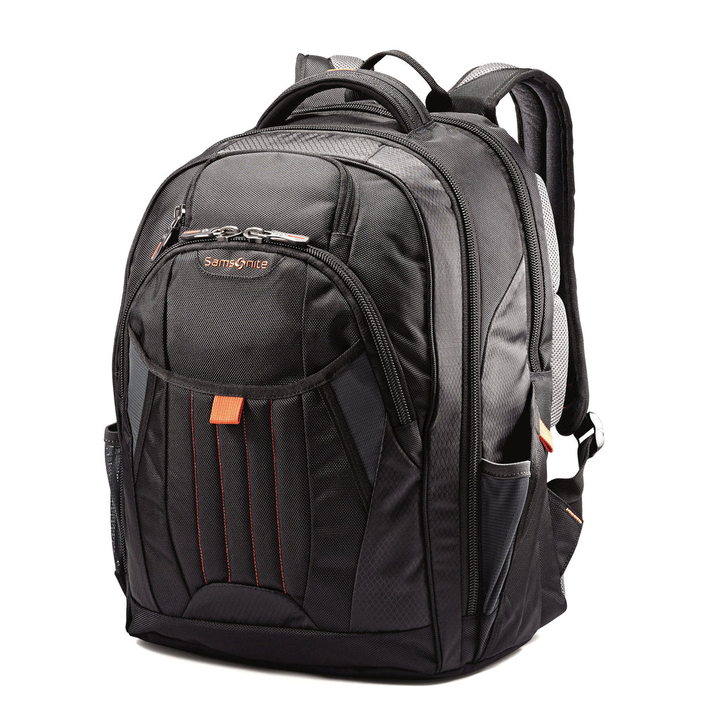 Samsonite Tectonic 2 Large Backpack in the color Black/Orange.