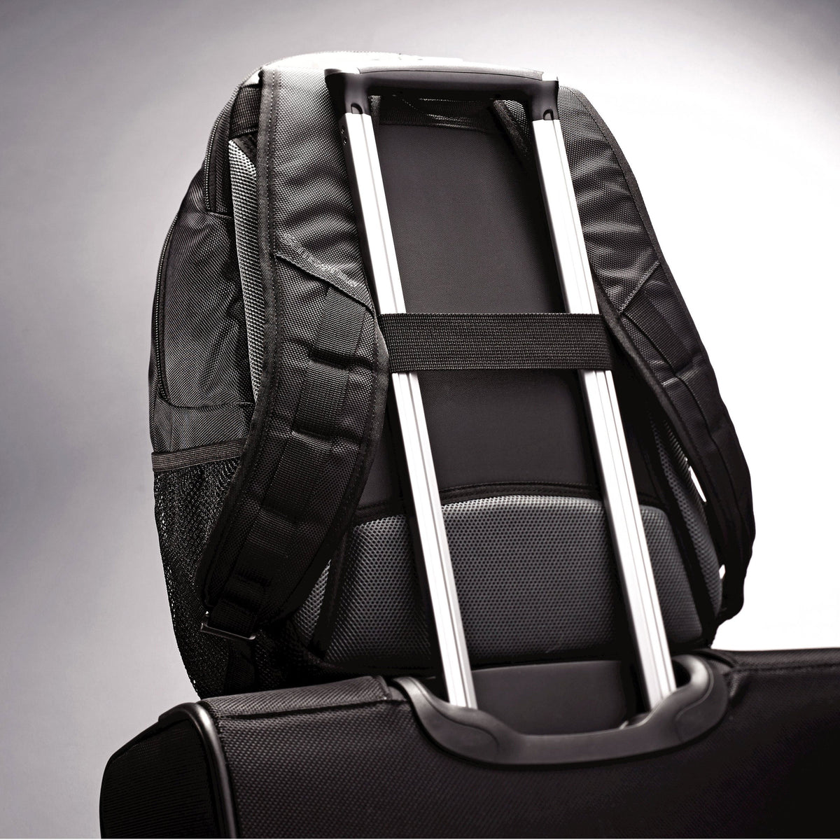 Samsonite Tectonic 2 Large Backpack in the color Black/Orange.
