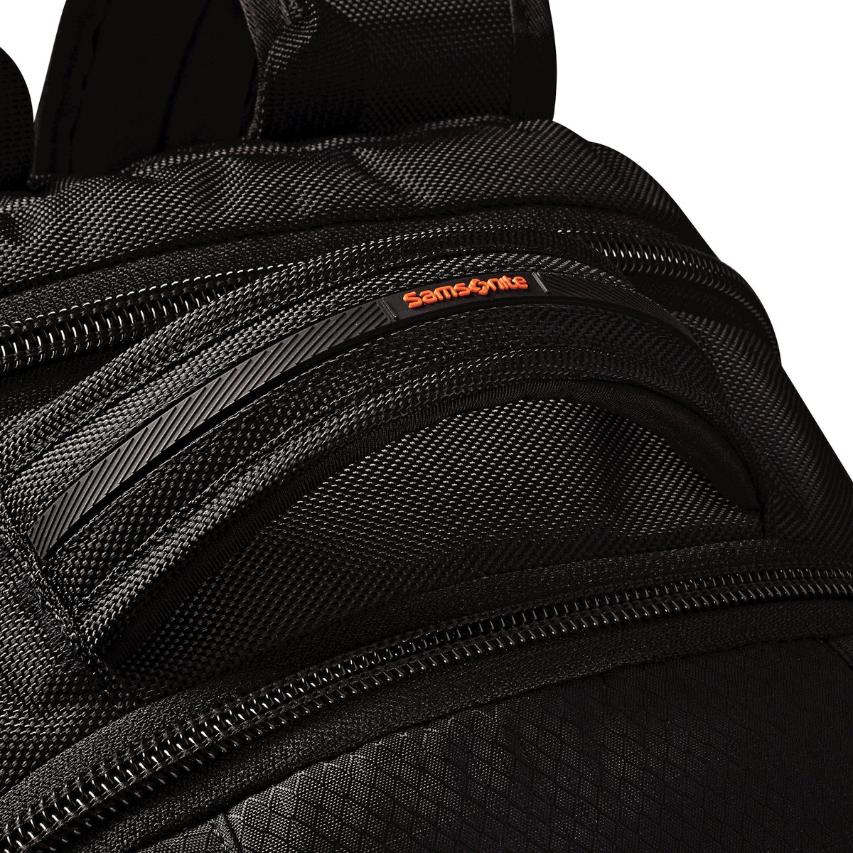 Samsonite Tectonic 2 Large Backpack in the color Black/Orange.
