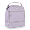 High Sierra Lunch Bags Stacked Compartment Lunch Kit in the color Hushed Orchid Heather.
