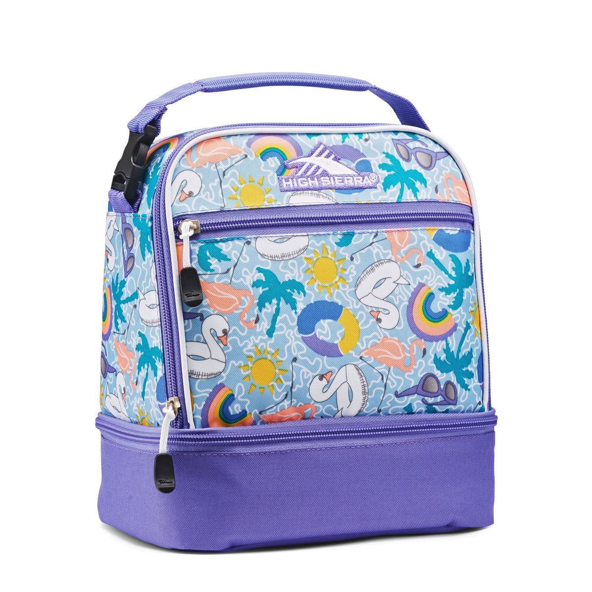 High Sierra Lunch Bags Stacked Compartment Lunch Kit G0