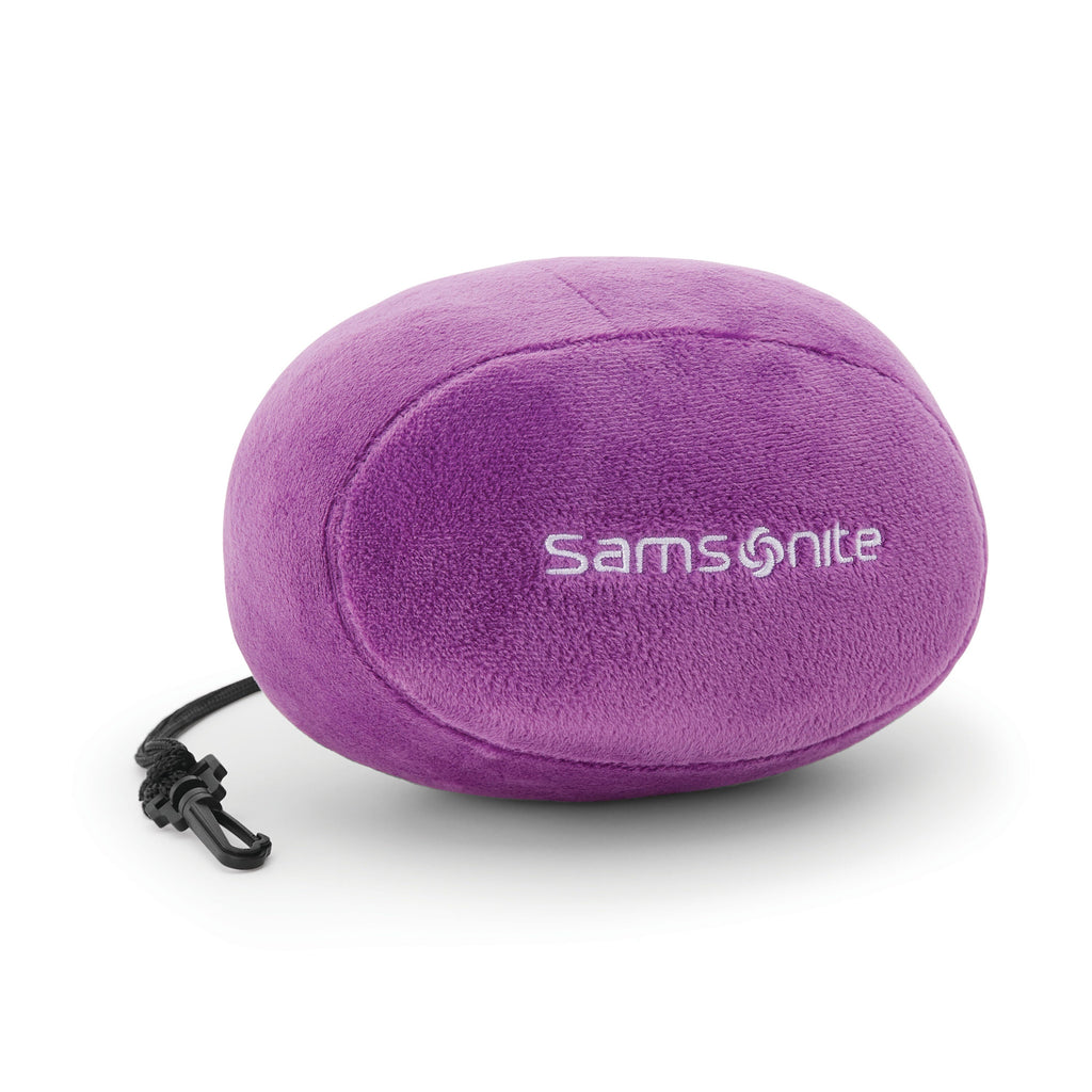 Samsonite Travel Accessories - Memory Foam Pillow with Pouch in the color Ultraviolet.