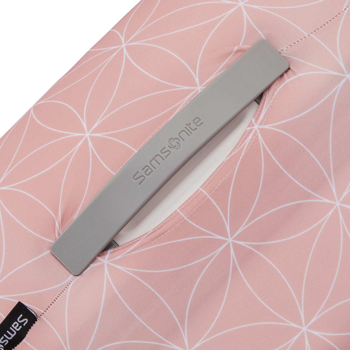 Samsonite Printed Luggage Cover (Medium) in the color Dusty Rose.