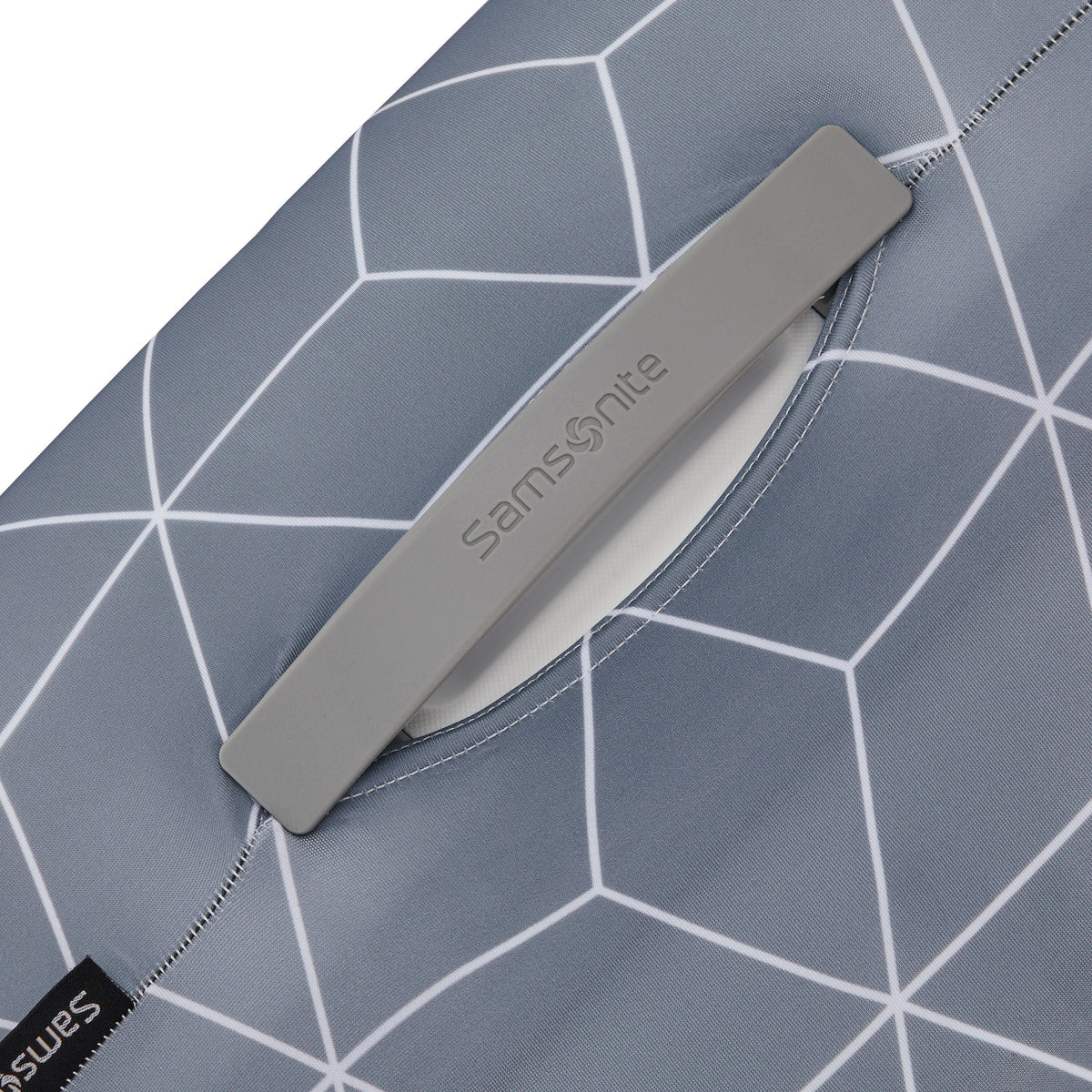 Samsonite Printed Luggage Cover (Medium) in the color Slate Blue.