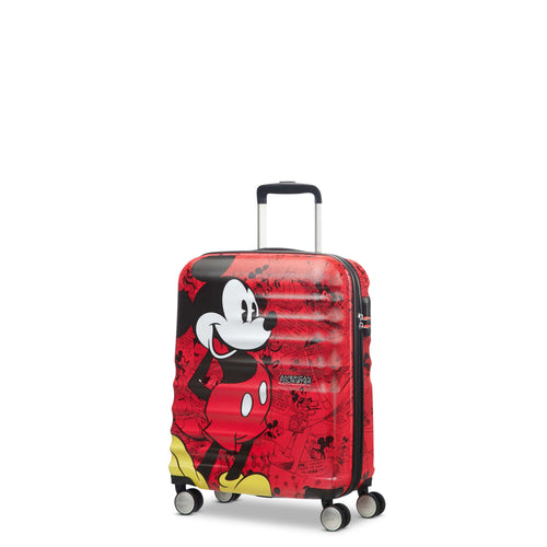 American Tourister Disney Wavebreaker Spinner Carry-On™ in the color Mickey Comics Red.