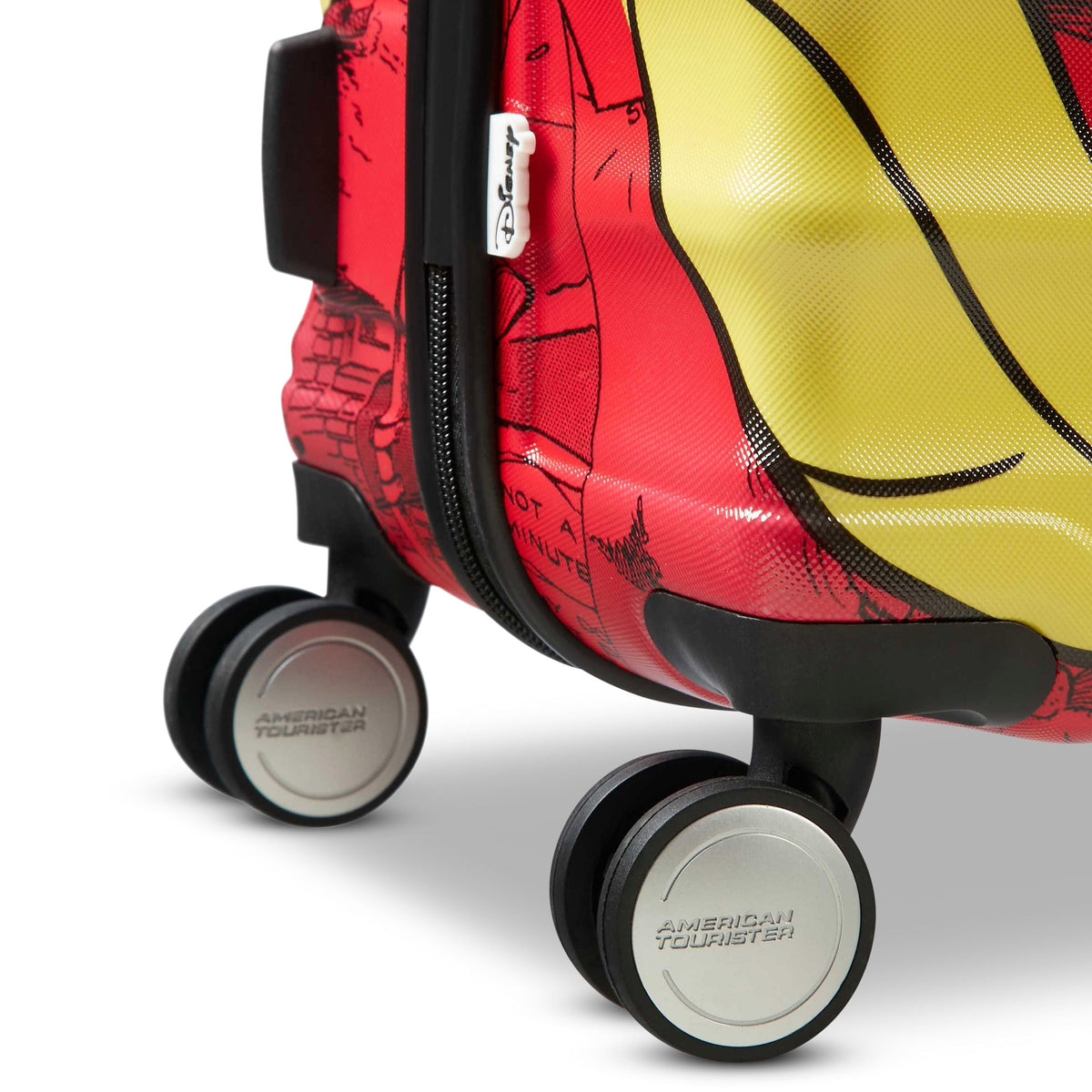 American Tourister Disney Wavebreaker Spinner Carry-On™ in the color Mickey Comics Red.