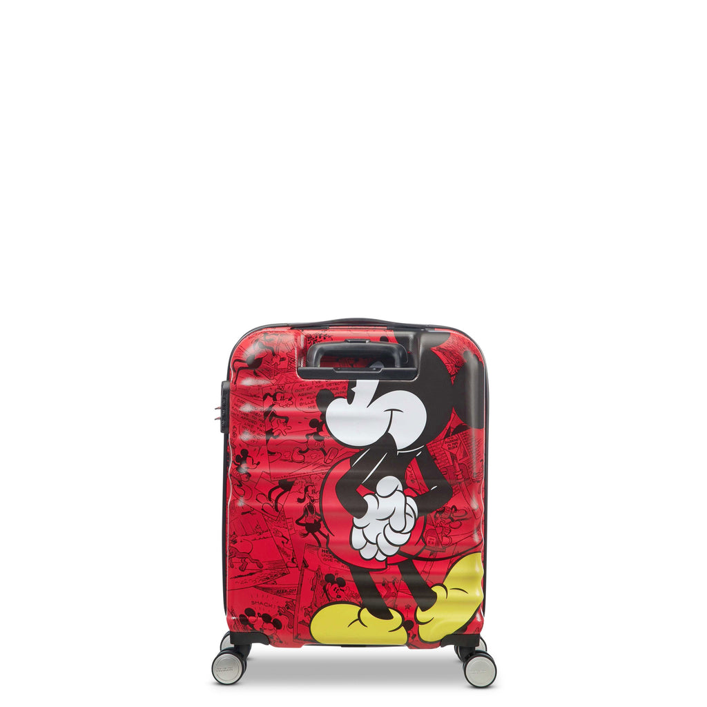 American Tourister Disney Wavebreaker Spinner Carry-On™ in the color Mickey Comics Red.