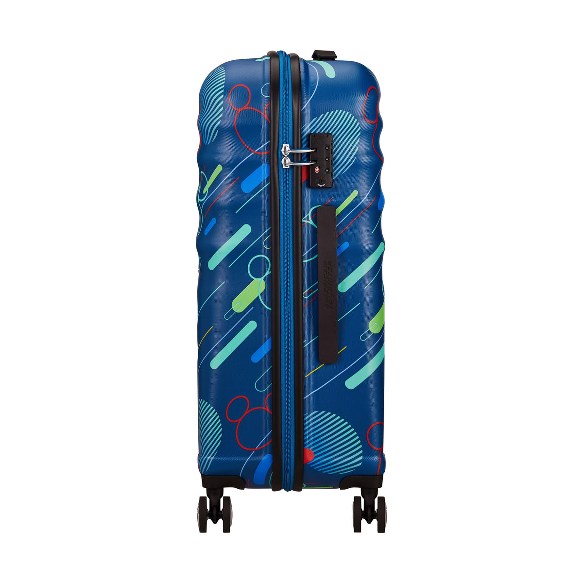 American Tourister Disney Wavebreaker Spinner Medium in the color Mickey Future Pop.