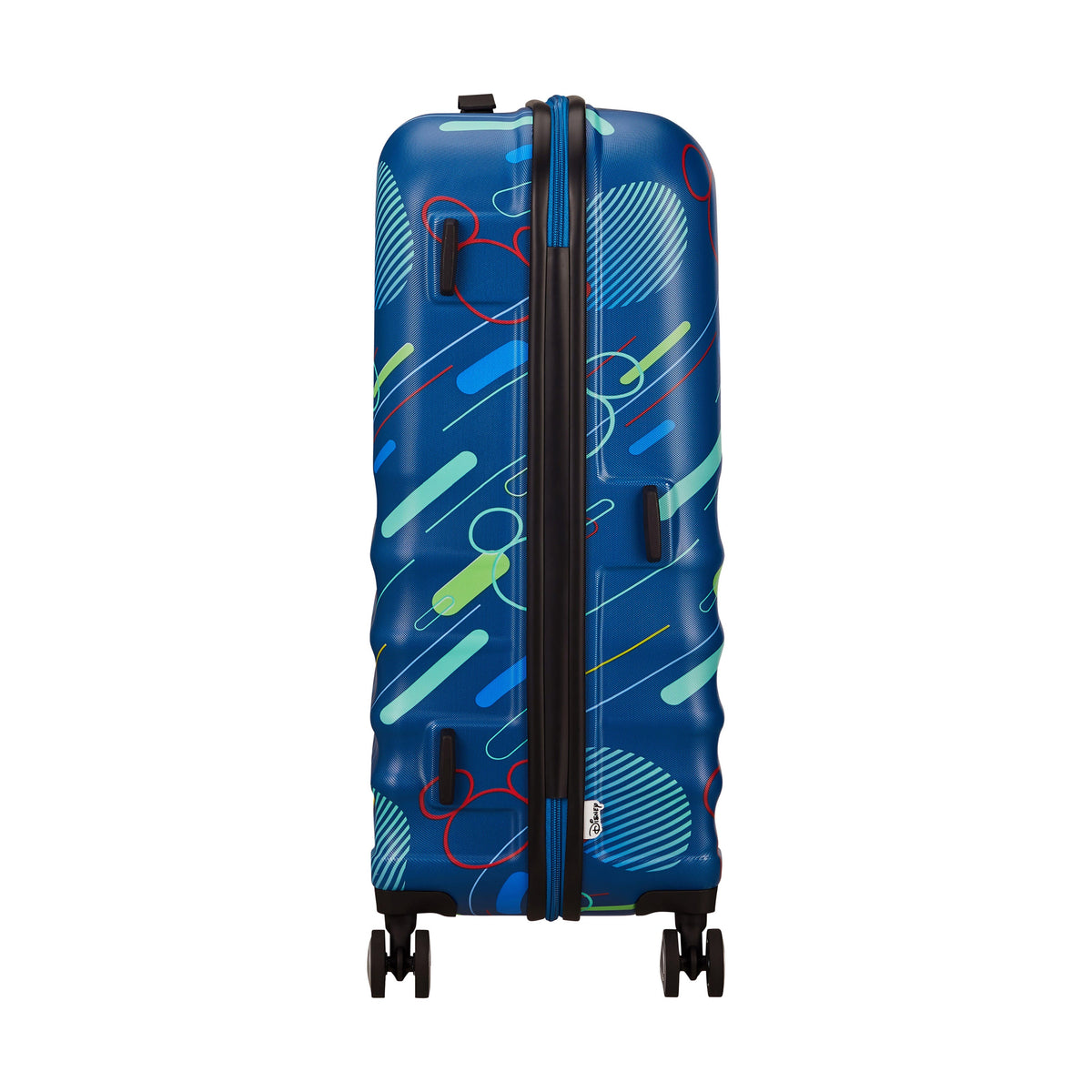 American Tourister Disney Wavebreaker Spinner Medium in the color Mickey Future Pop.