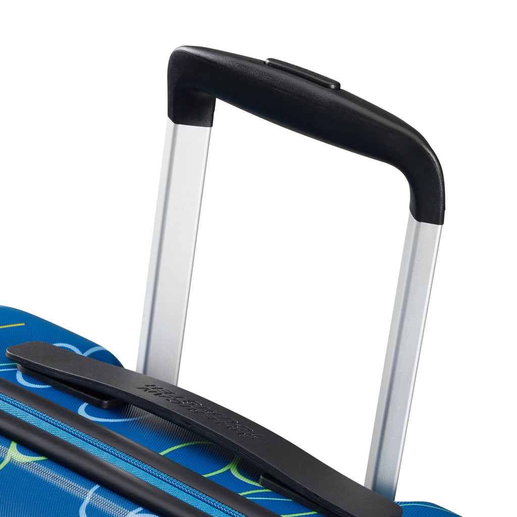 American Tourister Disney Wavebreaker Spinner Medium in the color Mickey Future Pop.