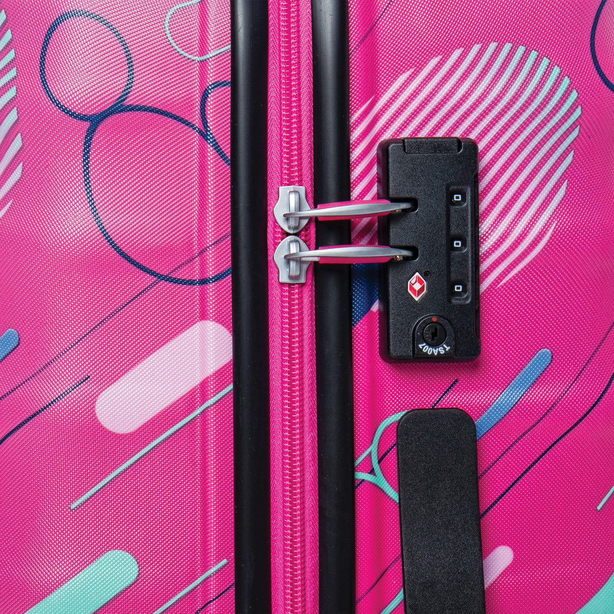 American Tourister Disney Wavebreaker Spinner Medium in the color Minnie Future Pop.