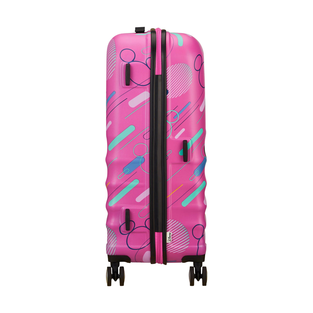 American Tourister Disney Wavebreaker Spinner Medium in the color Minnie Future Pop.