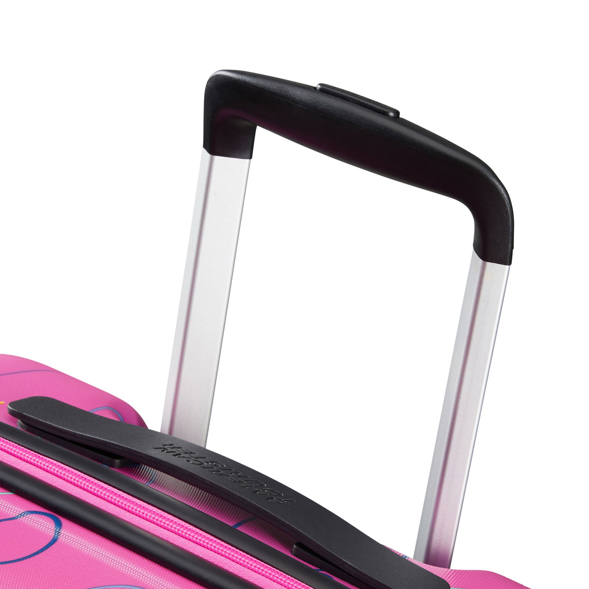 American Tourister Disney Wavebreaker Spinner Medium in the color Minnie Future Pop.