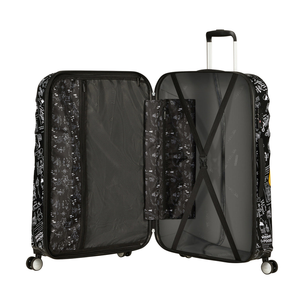 American Tourister Disney Wavebreaker Spinner Large in the color Winnie The Pooh.