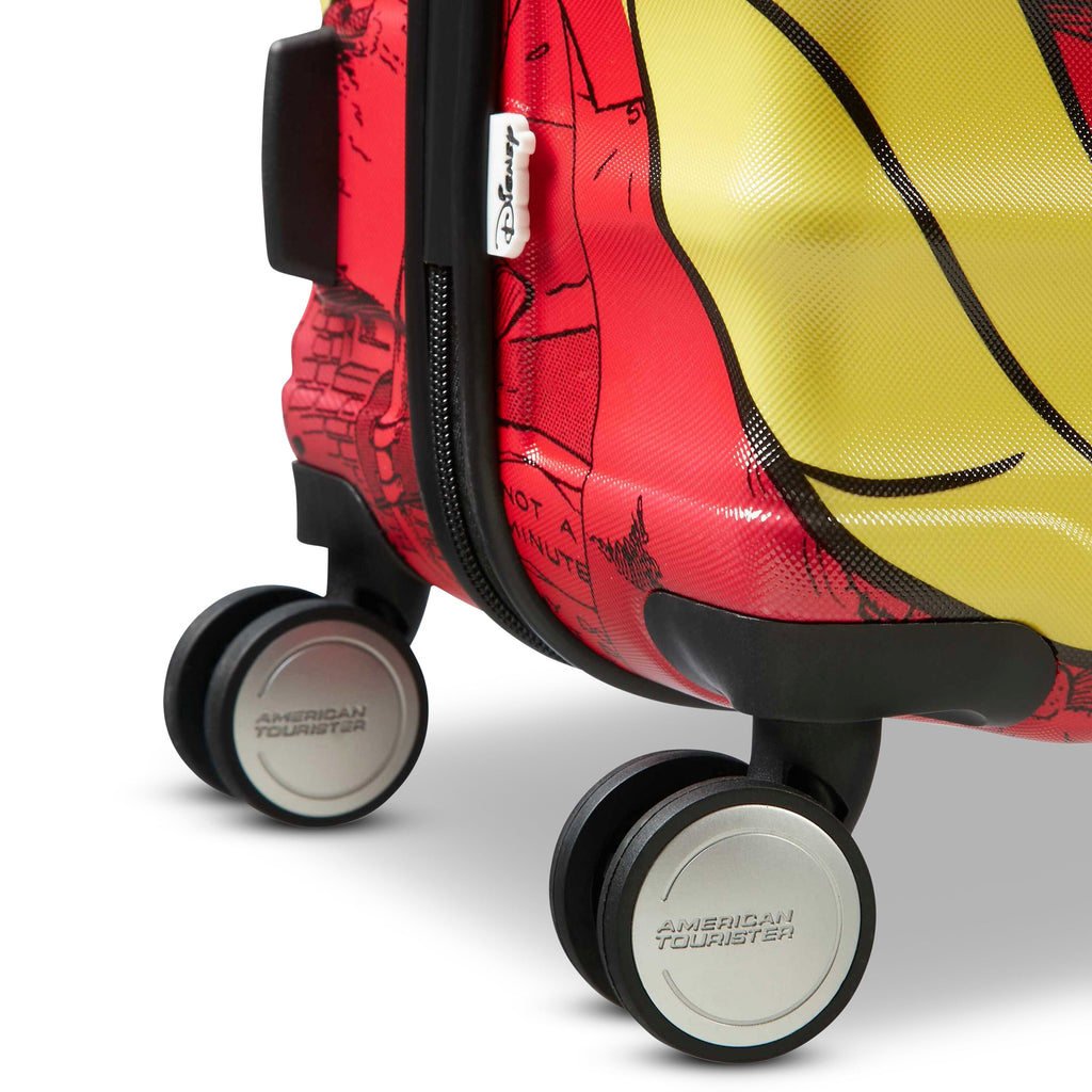 American Tourister Disney Wavebreaker Spinner Large in the color Mickey Comics Red.