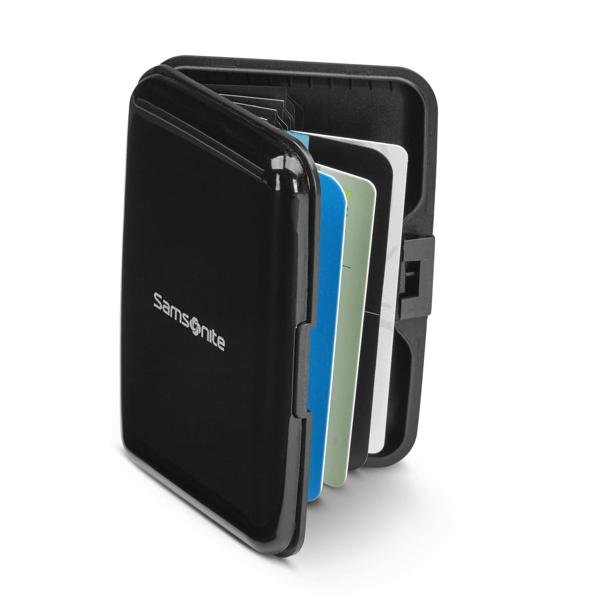 Samsonite Travel Accessories - Aluminum RFID Case in the color Black.