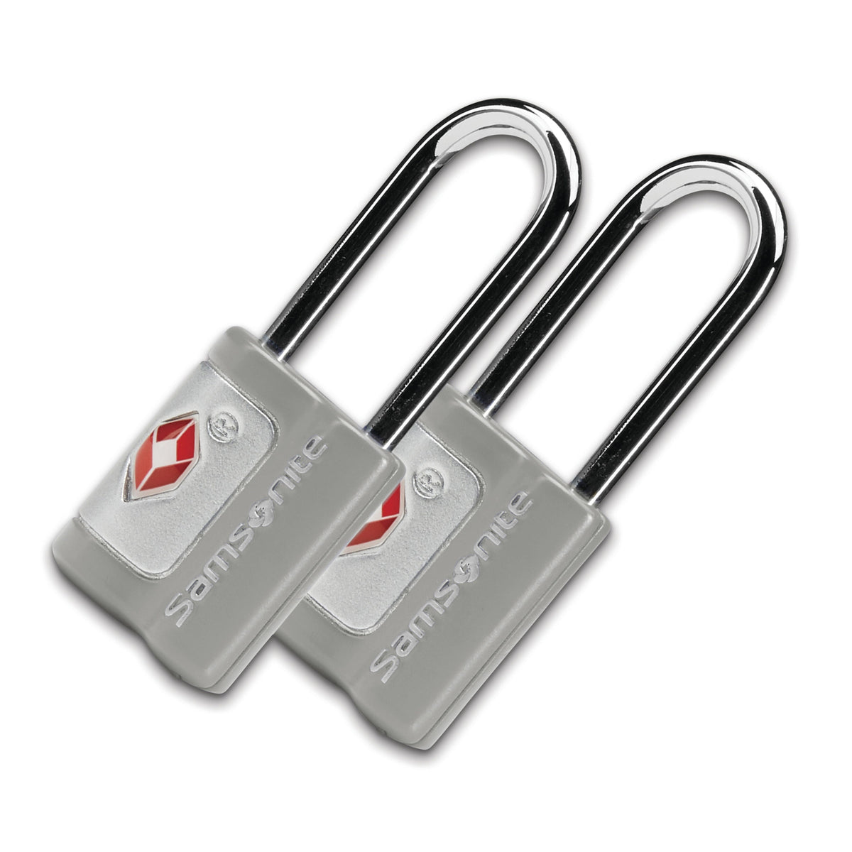 Samsonite Accessories 2 Pack TSA Key Locks in the color Light Grey.