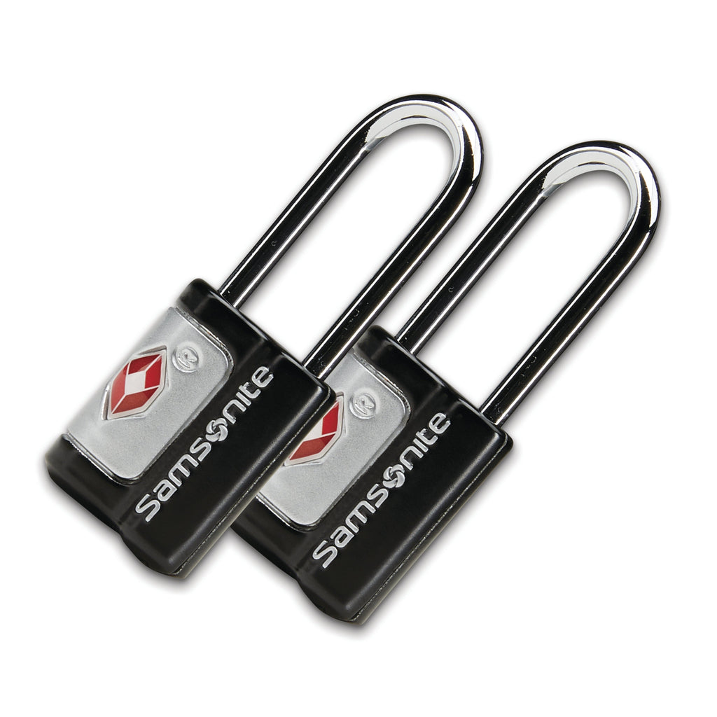 Samsonite Accessories 2 Pack TSA Key Locks in the color Matte Black.