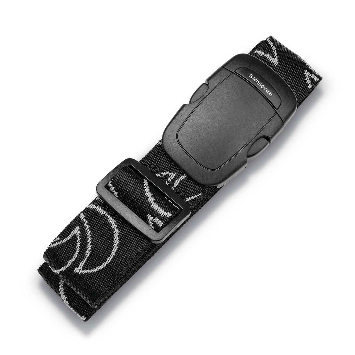 Samsonite Luggage Strap in the color Black.