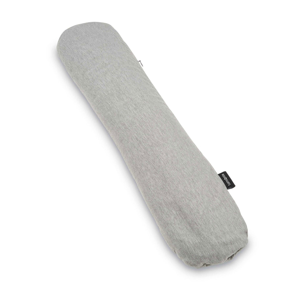 Samsonite 3-in-1 Microbead Pillow in the color Frost Grey.