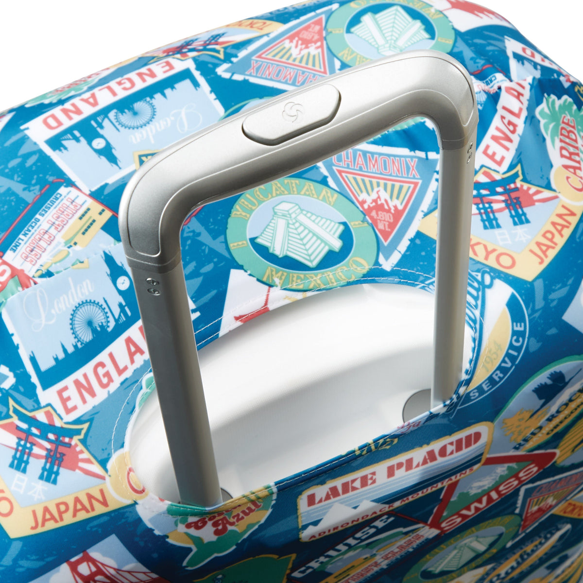 Samsonite Travel Accessories Printed Luggage Cover (X-Large) in the color City Print.