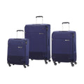 Samsonite Base Boost 3 Piece Set (CO/M/L) in the color Black.