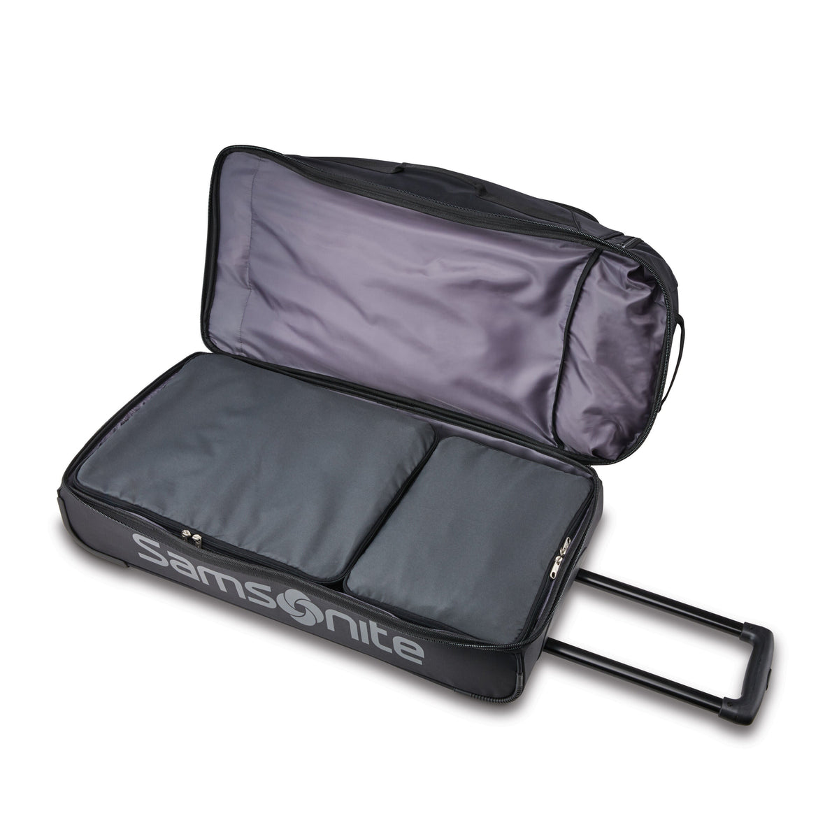 Samsonite Andante 2 Wheeled Duffle 32" in the color All Black.
