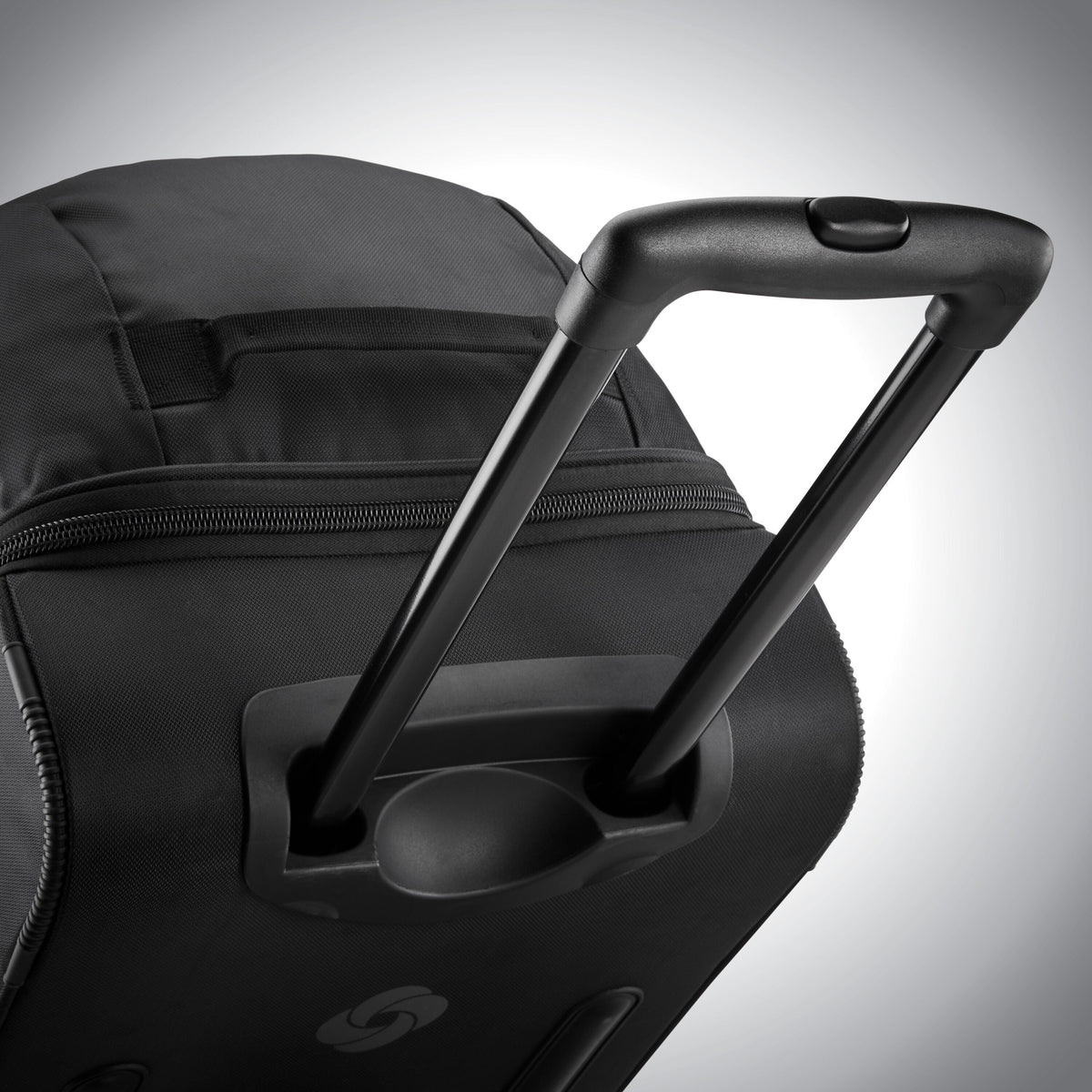 Samsonite Andante 2 Wheeled Duffle 28" in the color All Black.