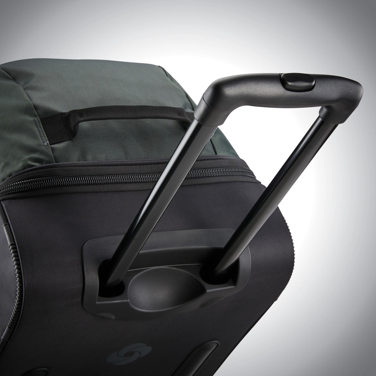 Samsonite Andante 2 Wheeled Duffle 32" in the color Moss Green/Black.