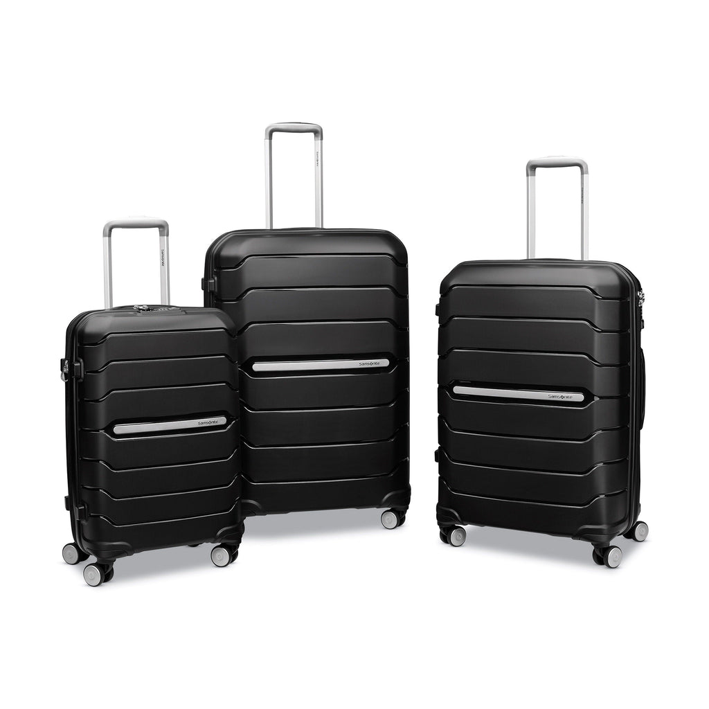 Samsonite Freeform™ 3 Piece Set (CO/M/L) in the color Black.