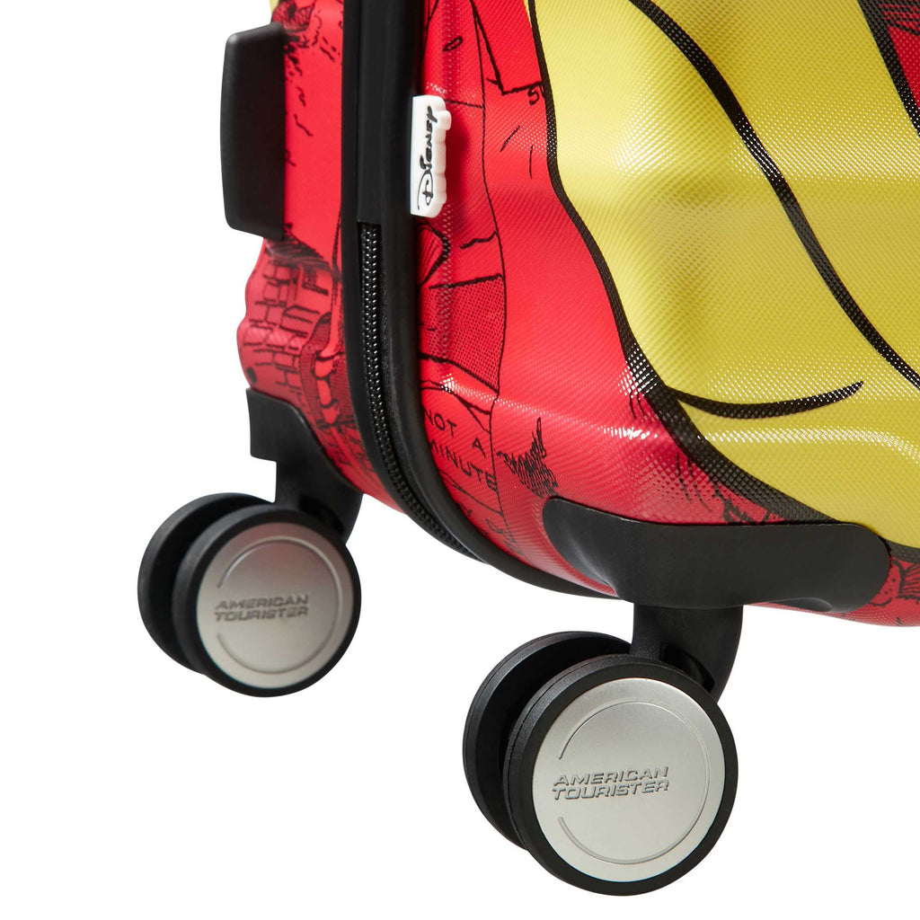 American Tourister Disney Wavebreaker Spinner Medium in the color Mickey Comics Red.