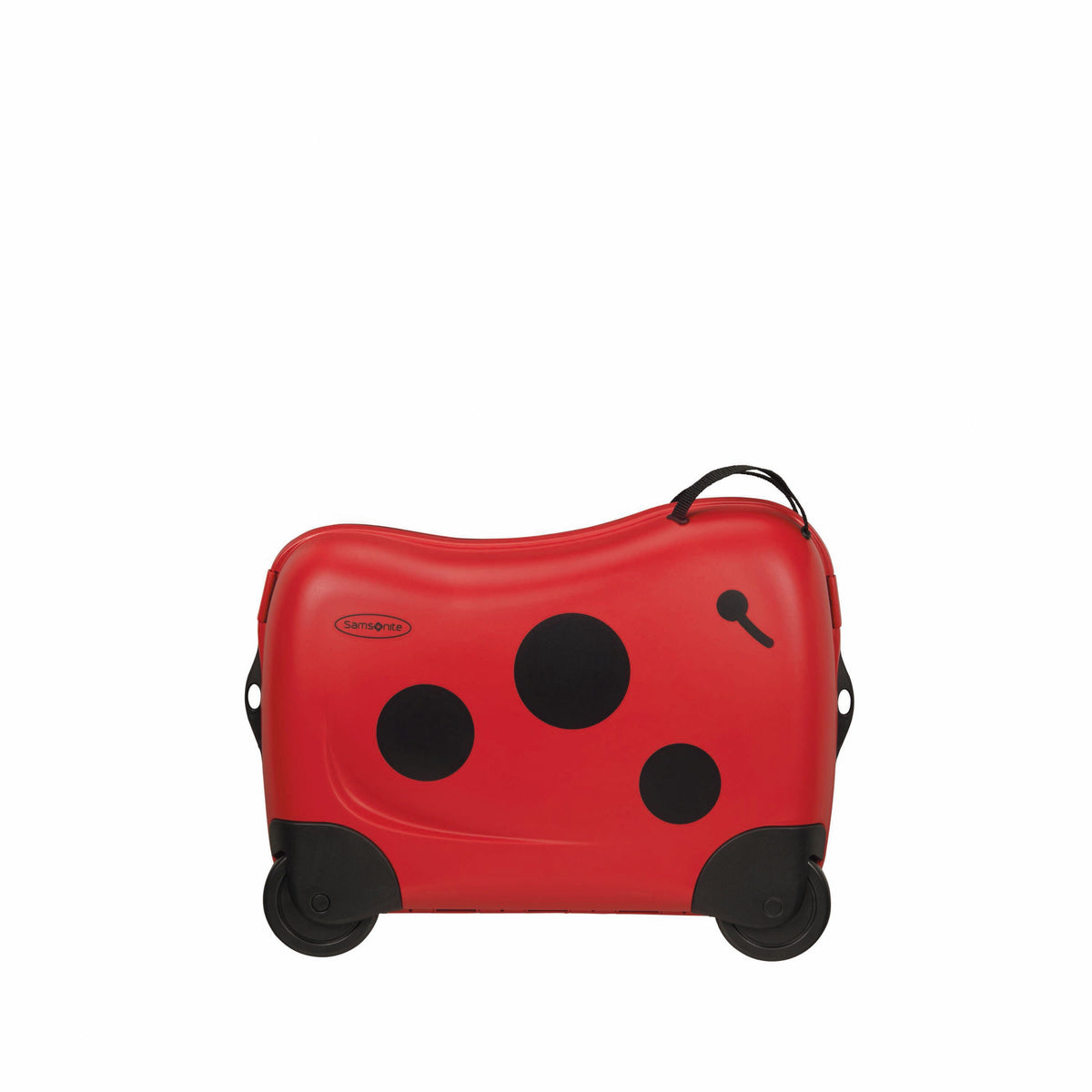 Samsonite Dream Rider Ride-On Suitcase in the color Ladybird.