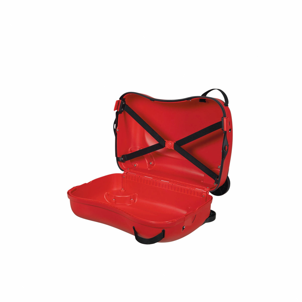 Samsonite Dream Rider Ride-On Suitcase in the color Ladybird.
