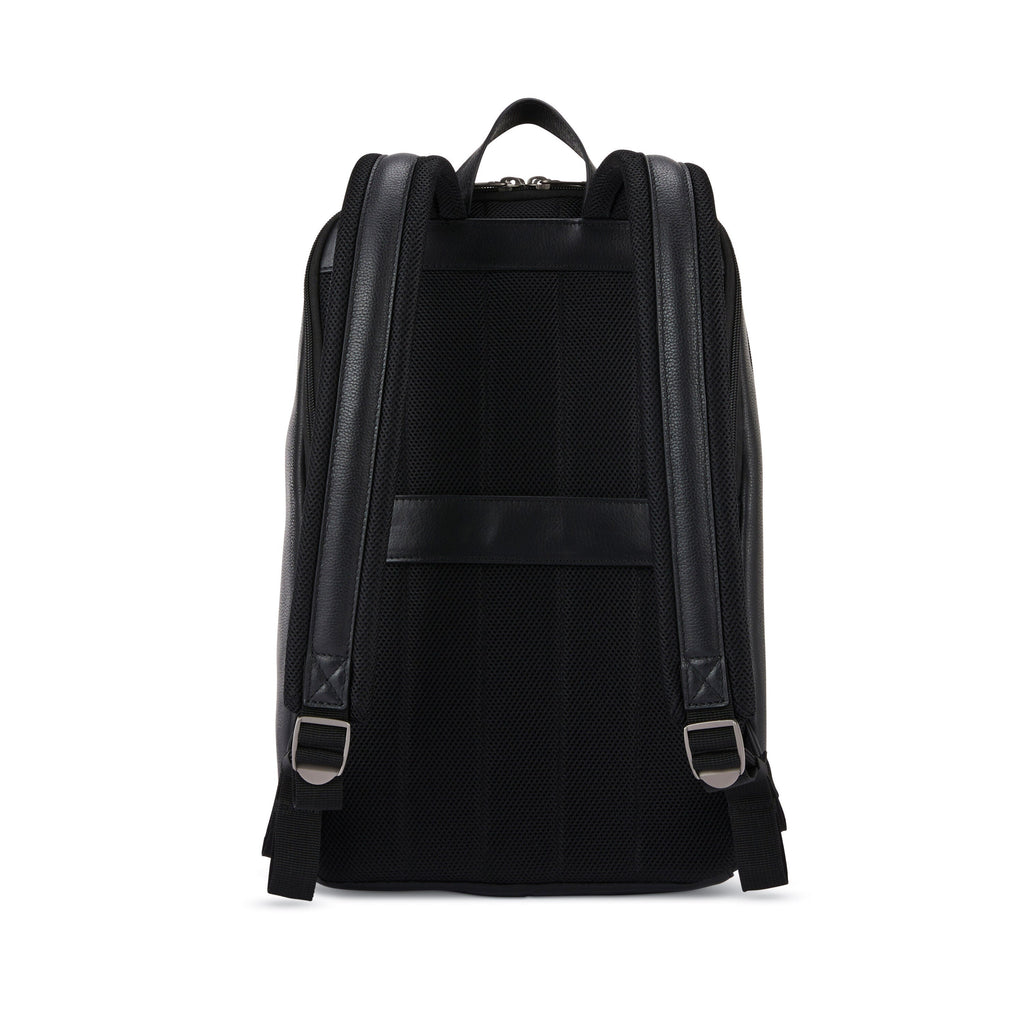 Samsonite Classic Leather Slim Backpack in the color Black.