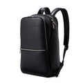 Samsonite Classic Leather Slim Backpack in the color Black.