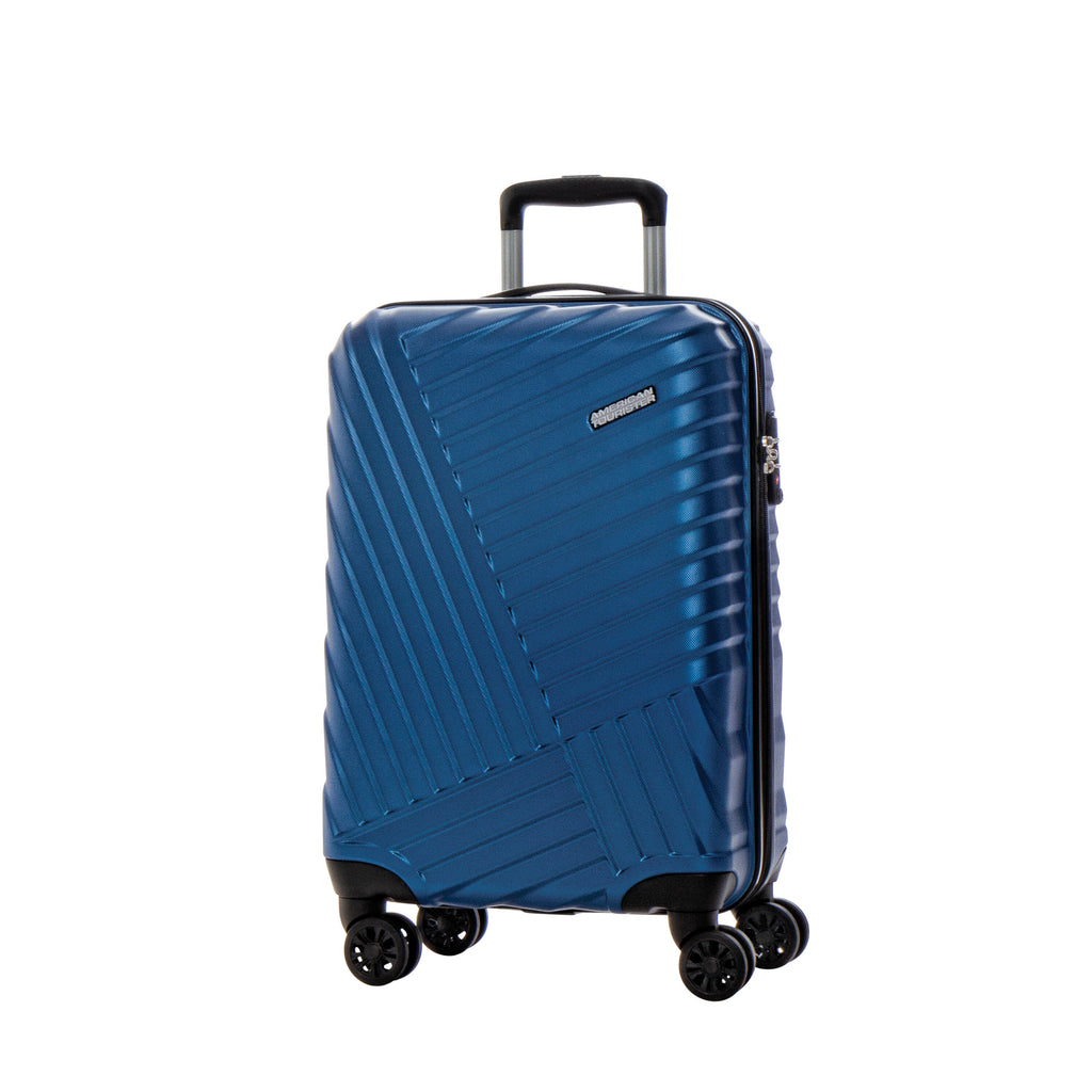 American Tourister Vector Spinner Carry-On™ in the color Petrol Blue.