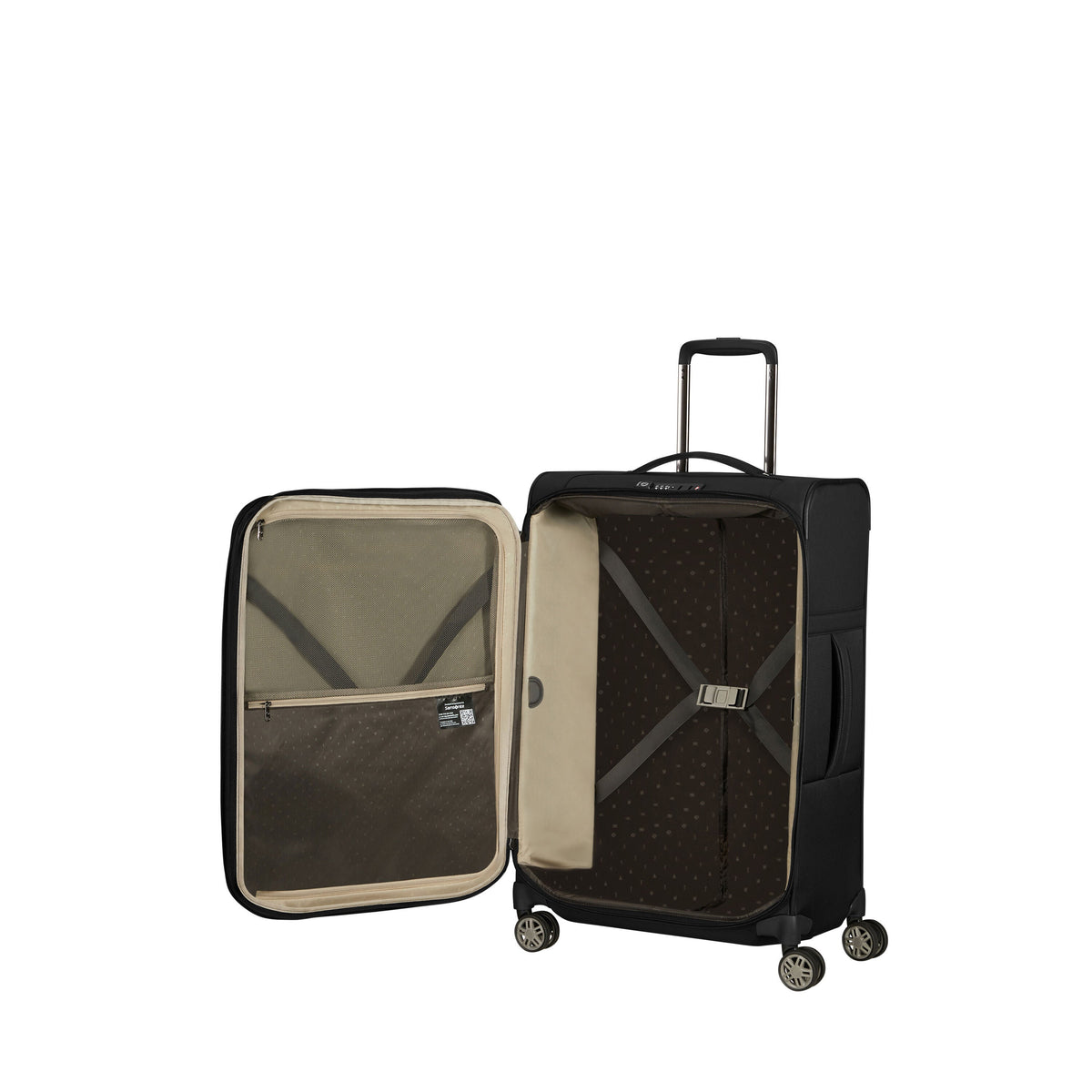 Samsonite Airea 3 Piece Set in the color Black.